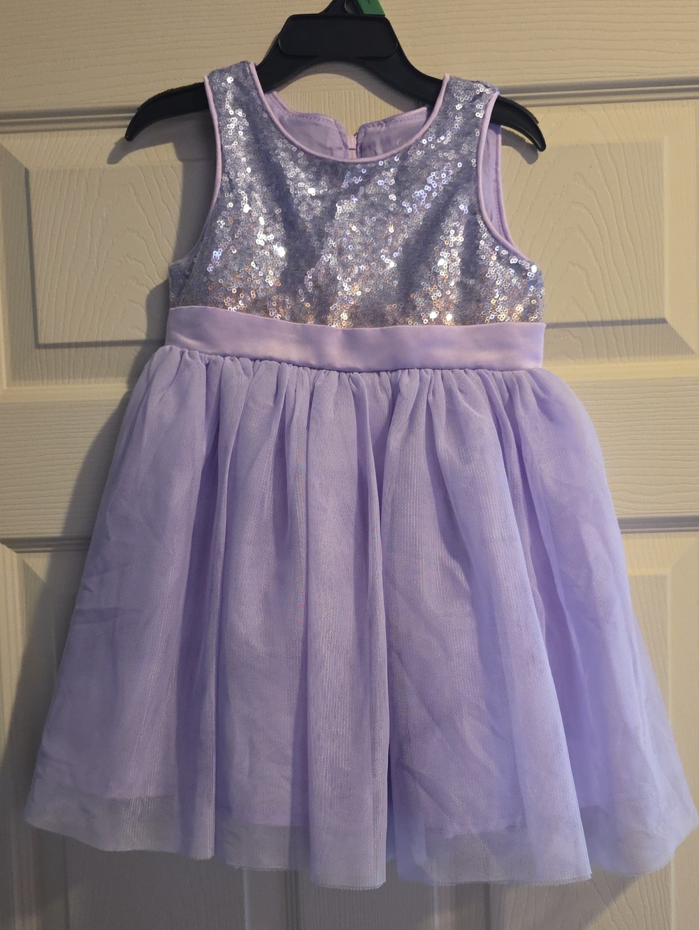 George Lavender Sequin Tulle Dress